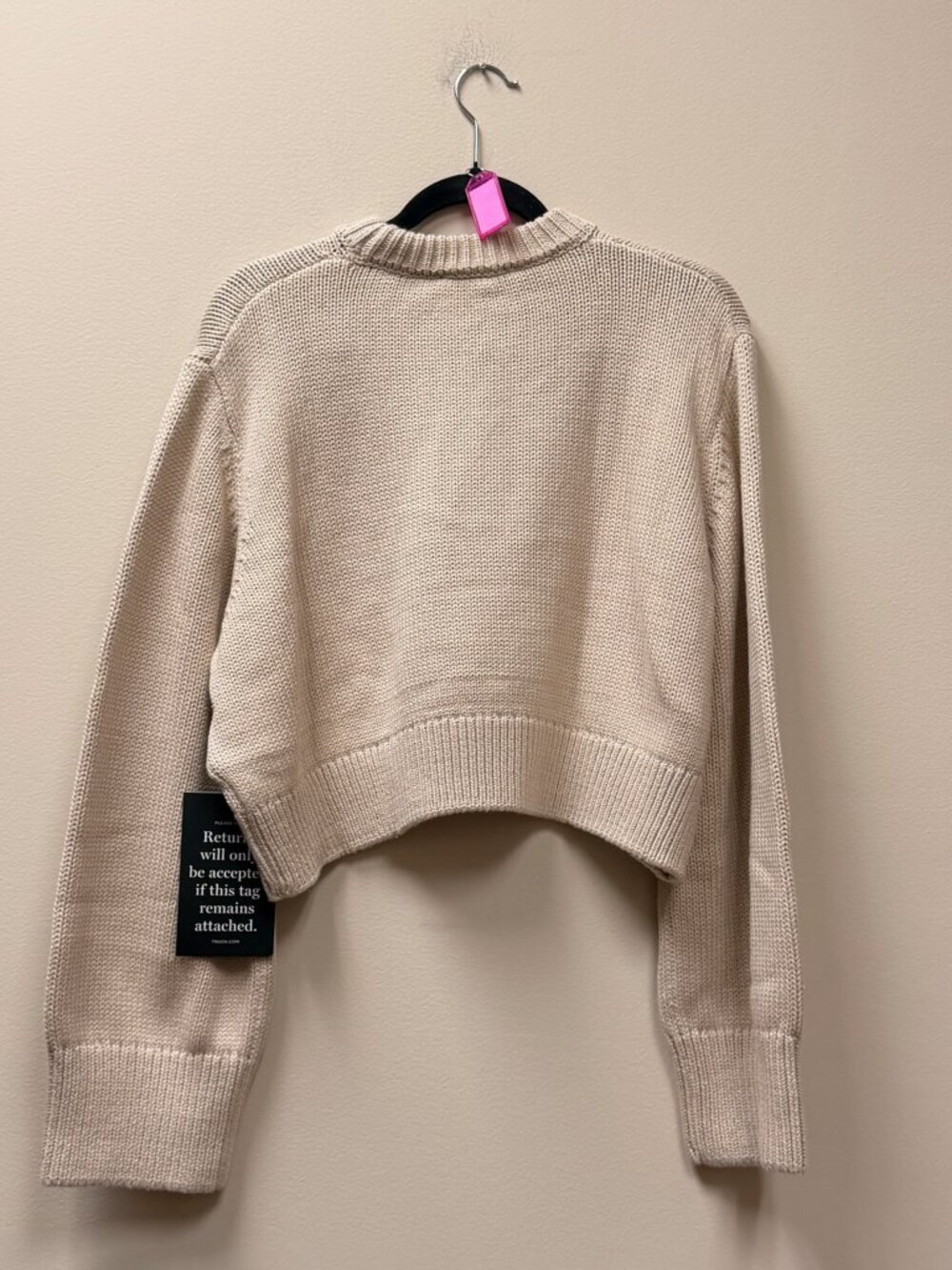 TUCKERNUCK Tan Aiden Sweater Size L NWT Retail $198 Tuckernuck - Picture 6 of 6